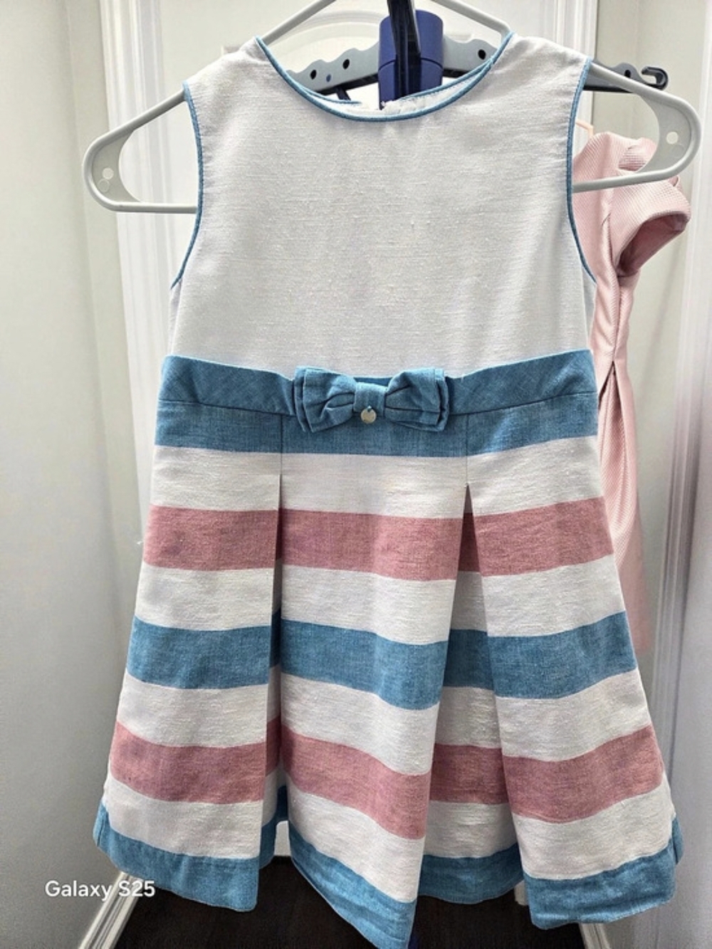 Striped Cotton Party Dress